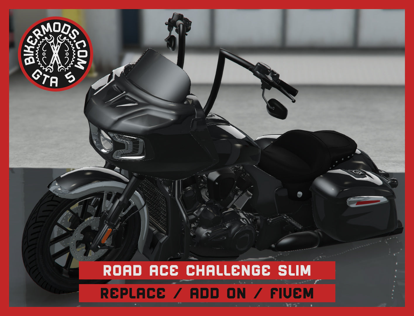 Road Ace Challenge Slim (Replace / Add On / FiveM) 507k Poly