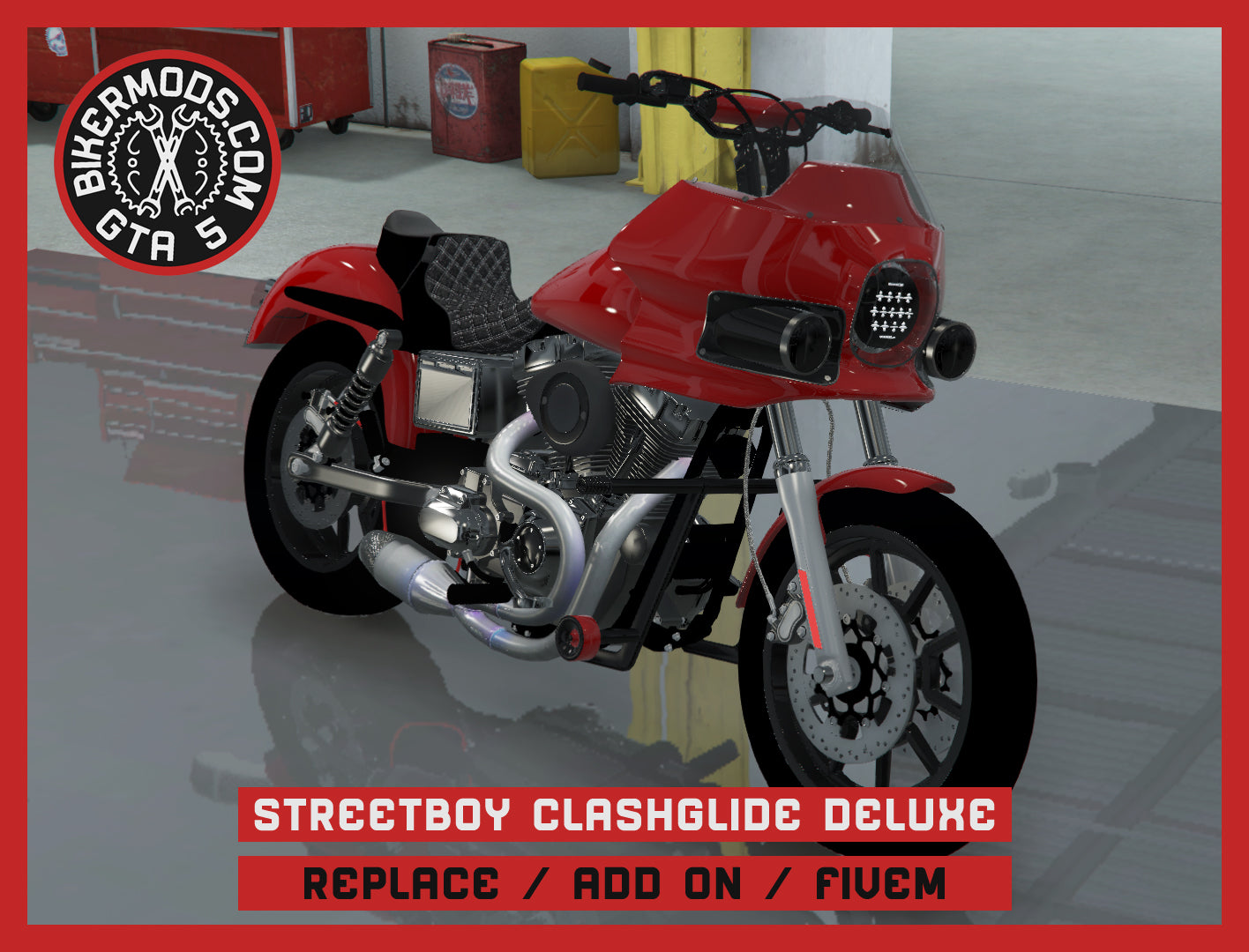 Streetboy Clashglide Deluxe (Replace / Add On / FiveM) 386k Poly