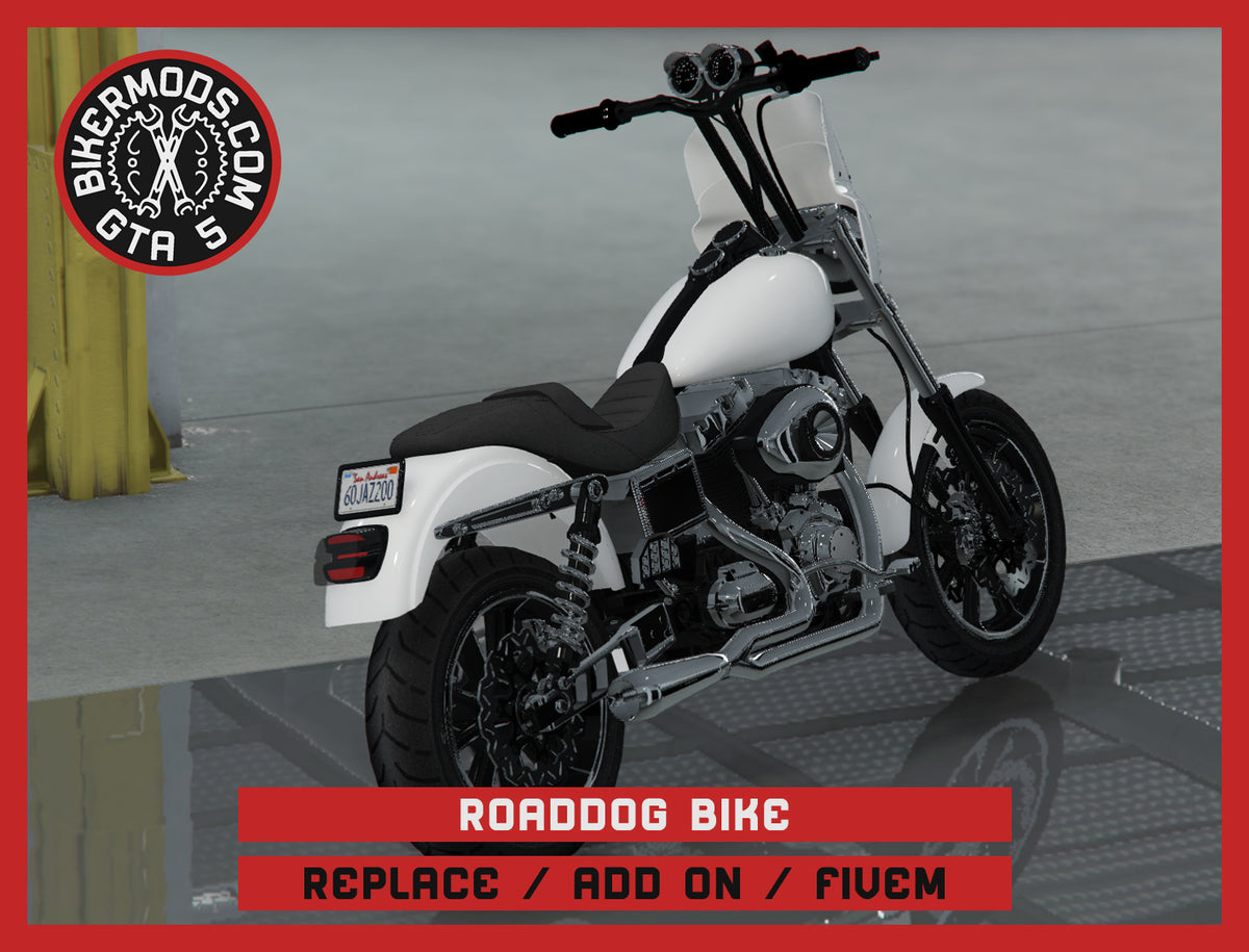 RoadDog Bike (Replace / Add On / FiveM) 416k Poly