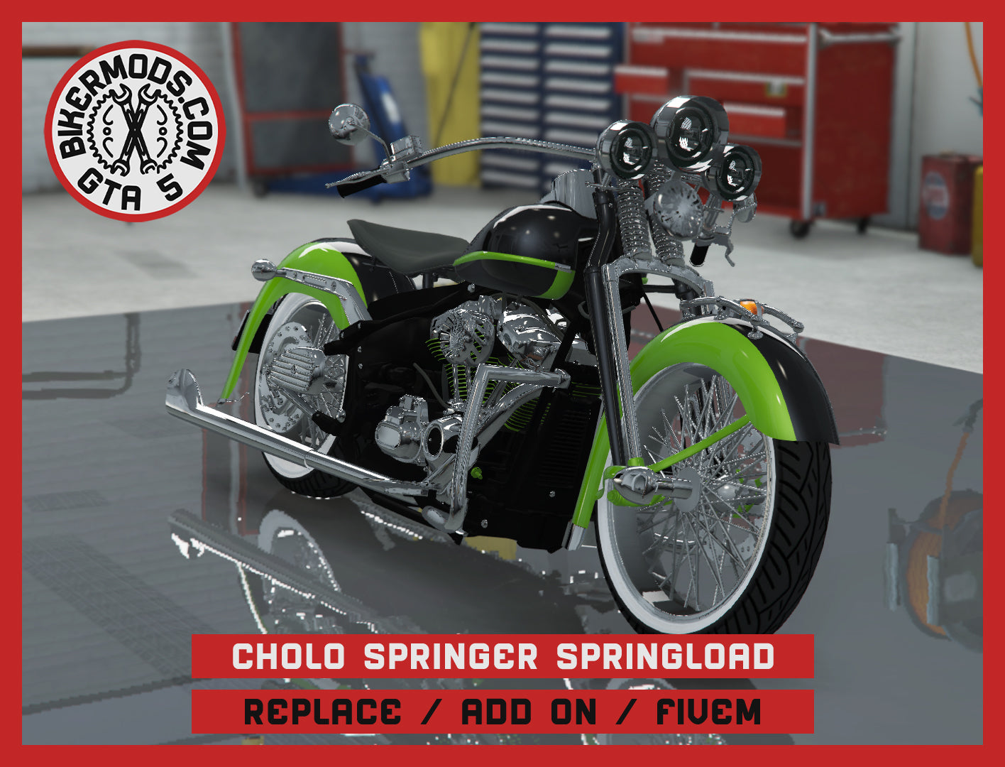 Cholo Springer Springload (Replace / Add On / FiveM) 257k Poly
