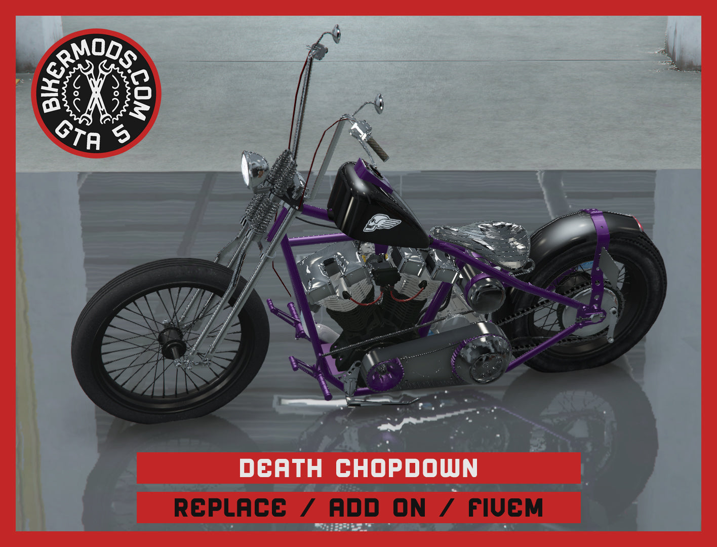 Death Chopdown (Replace / Add On / FiveM) 355k Poly