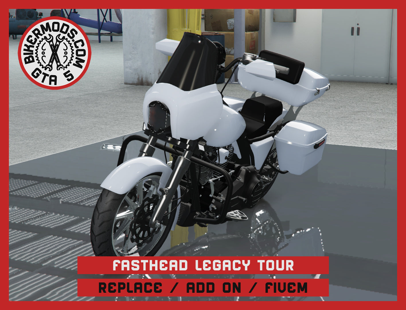 Fasthead Legacy Tour (Replace / Add On / FiveM) 265k Poly
