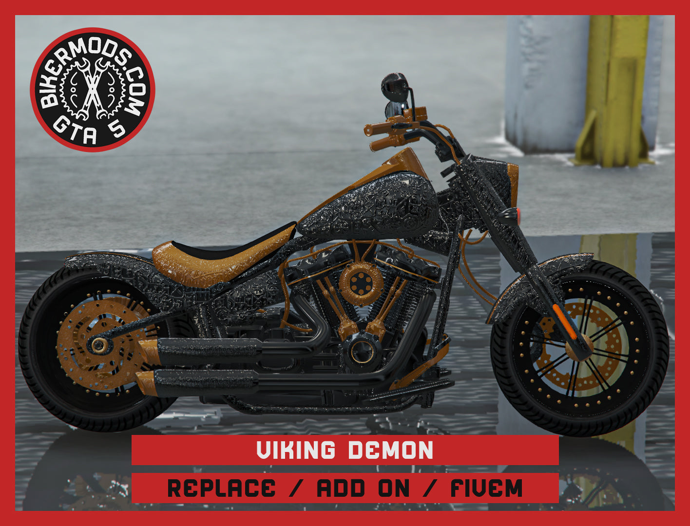 Viking Demon (Replace / Add On / FiveM) 236k Poly
