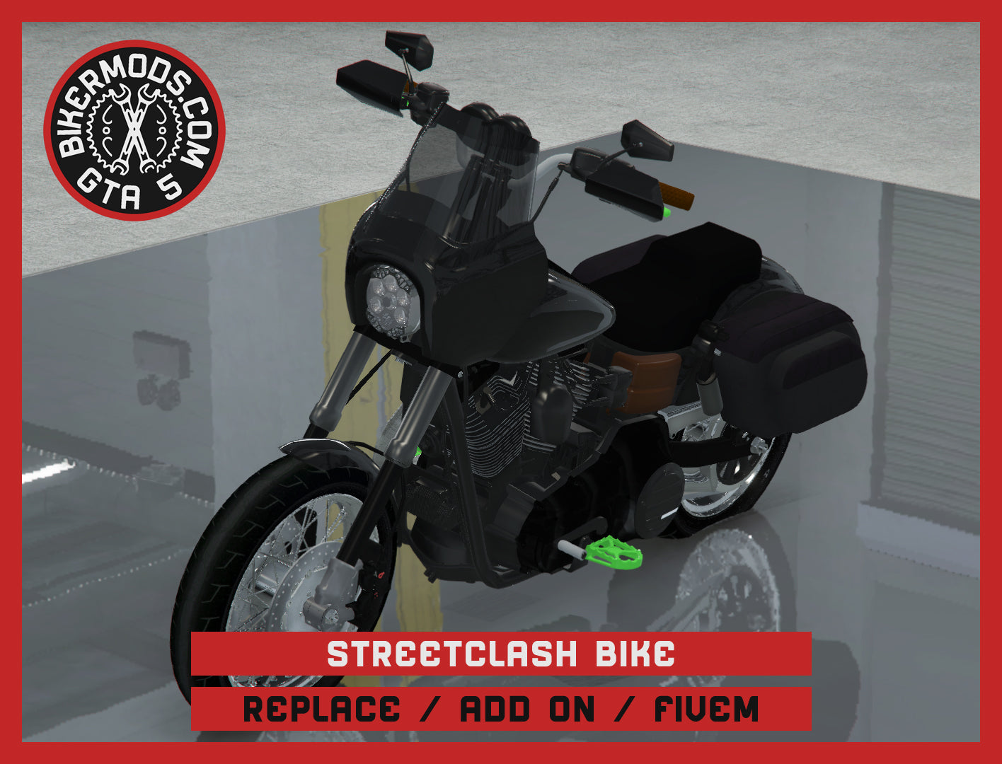 Streetclash Bike (Replace / Add On / FiveM) 396k Poly