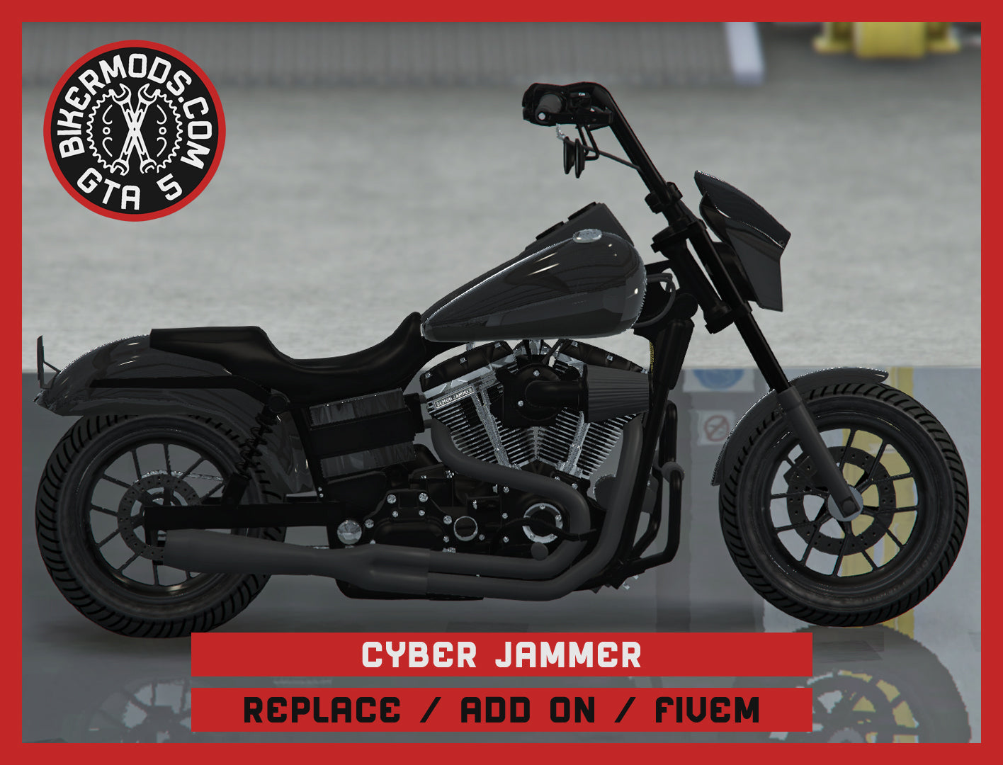 Cyber Demon Jammer (Replace / Add On / FiveM) 224k Poly