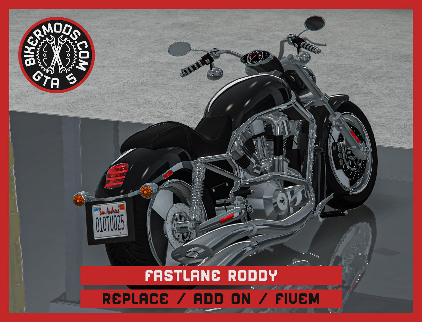 Fastlane Roddy (Replace / Add On / FiveM) 61k Poly