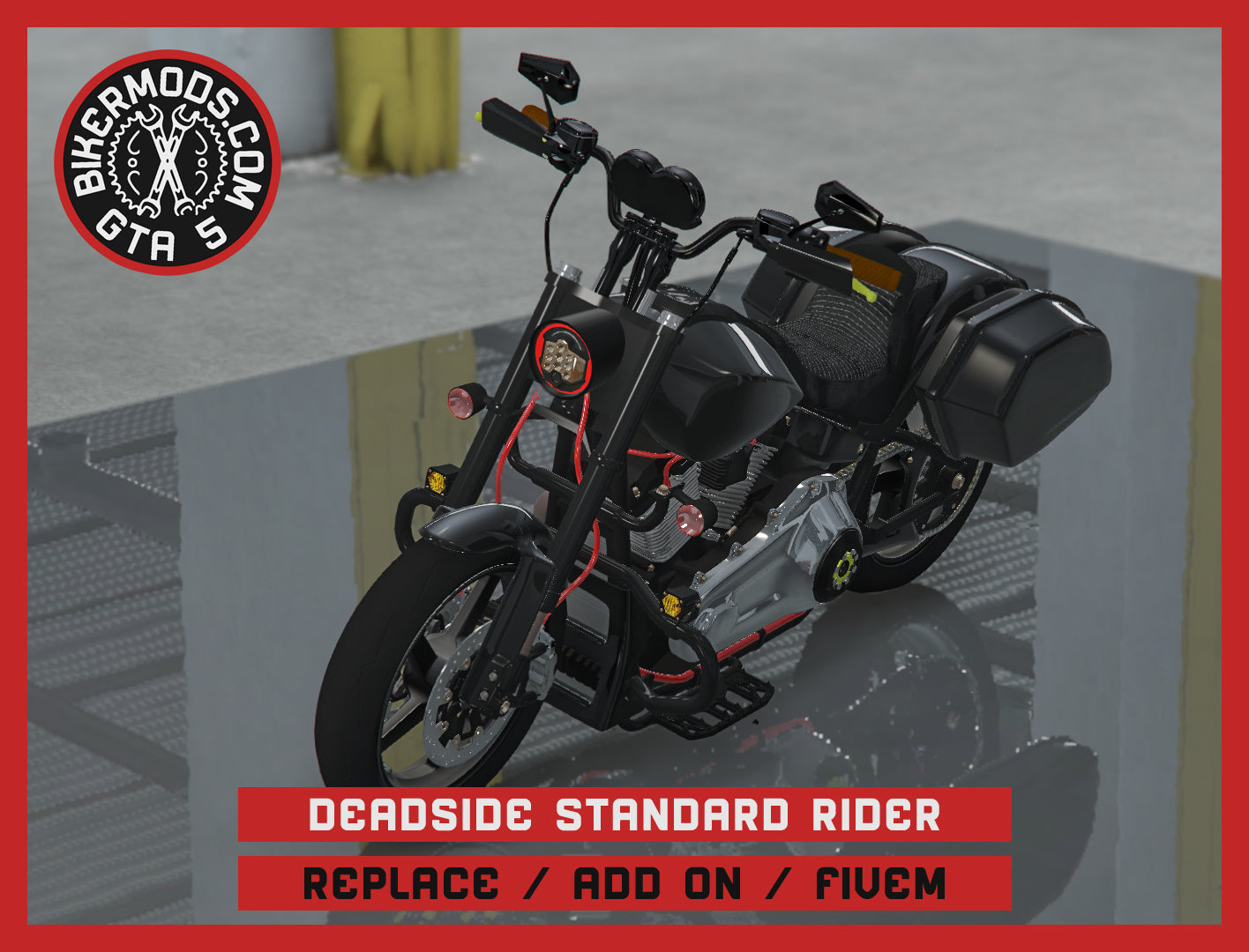 Deadside Standard Rider (Replace / Add On / FiveM) 371k Poly