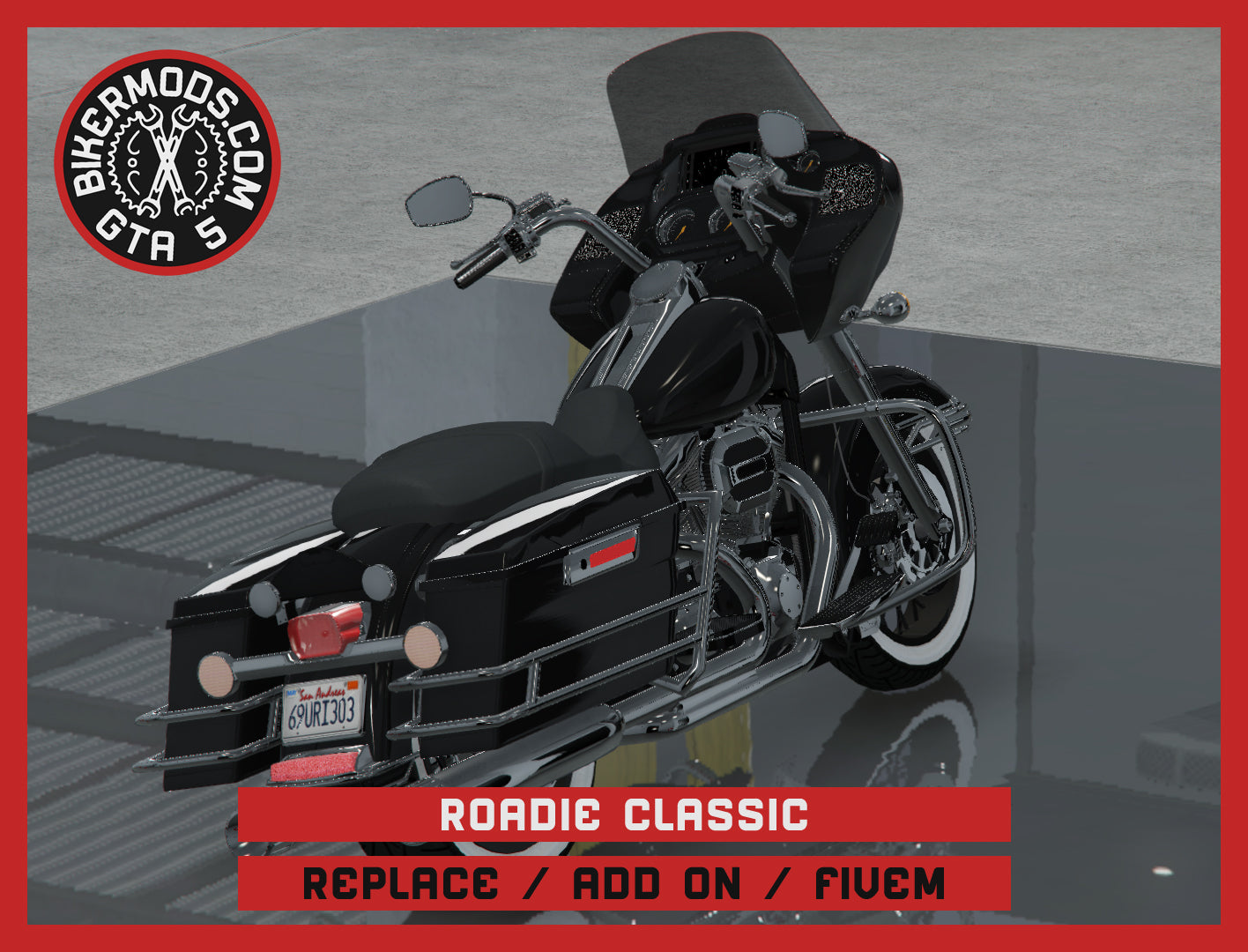Roadie Classic (Replace / Add On / FiveM) 399k Poly