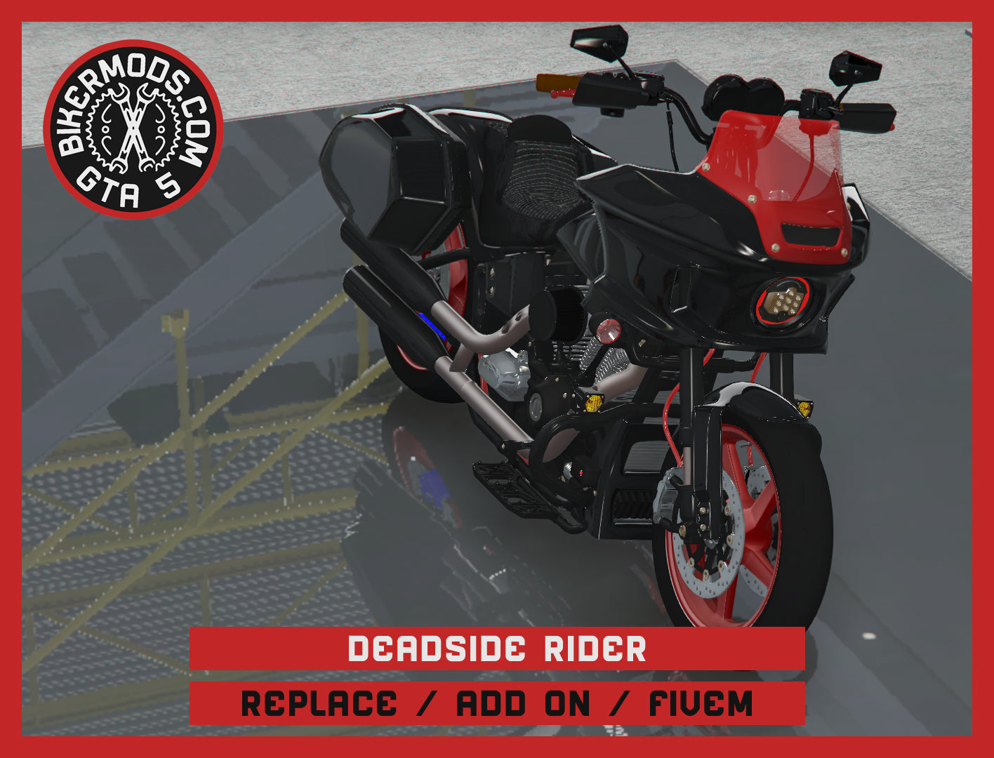 Deadside Rider (Replace / Add On / FiveM) 403k Poly