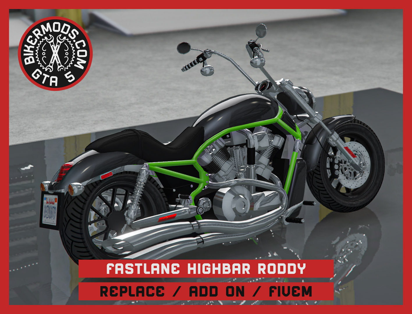 Fastlane Highbar Roddy (Replace / Add On / FiveM) 60k Poly