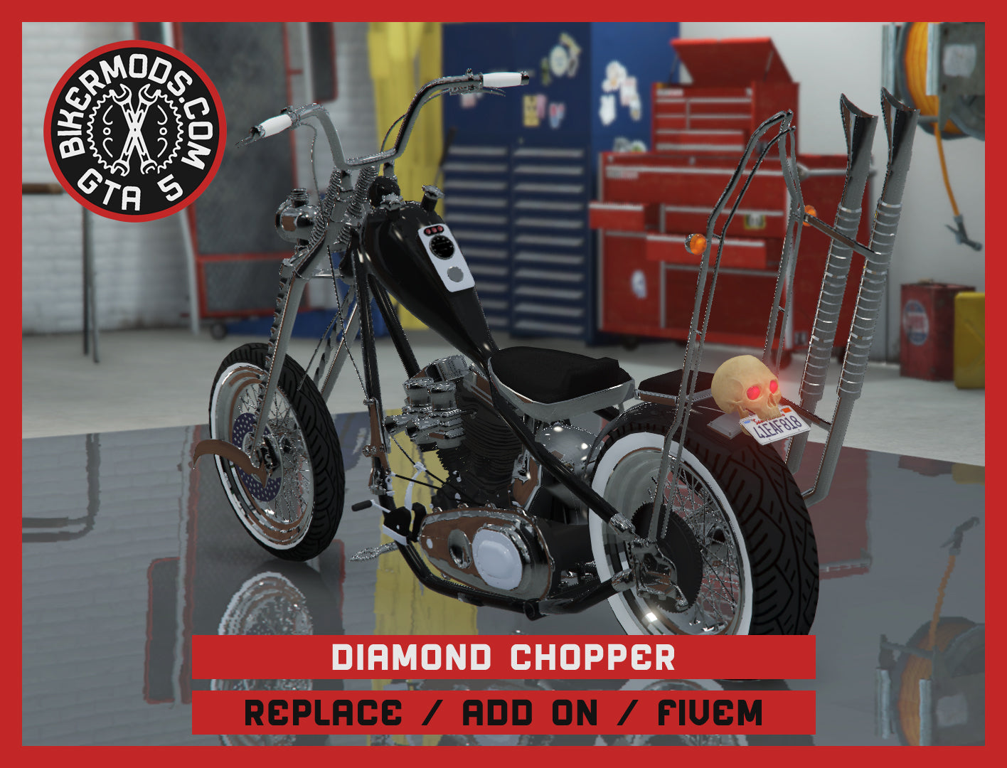 Diamond Chopper (Replace / Add On / FiveM) 215k Poly