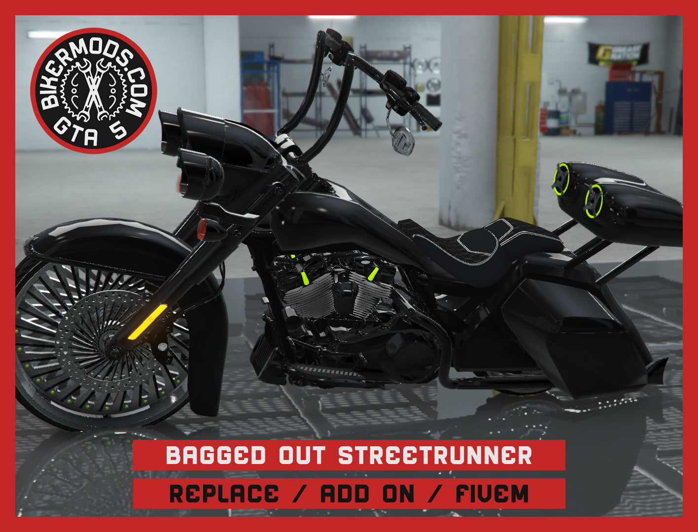 Bagged Out Streetrunner (Replace / Add On / FiveM) 267k Poly