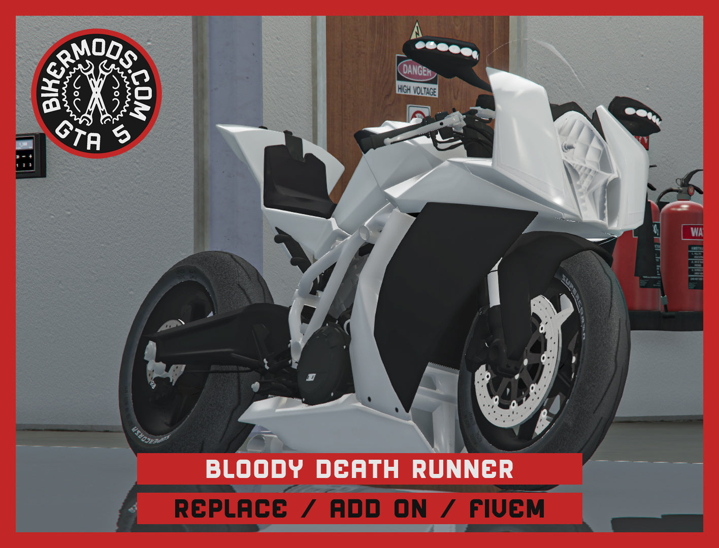 Bloody Death Runner (Replace / Add On / FiveM) 48k Poly