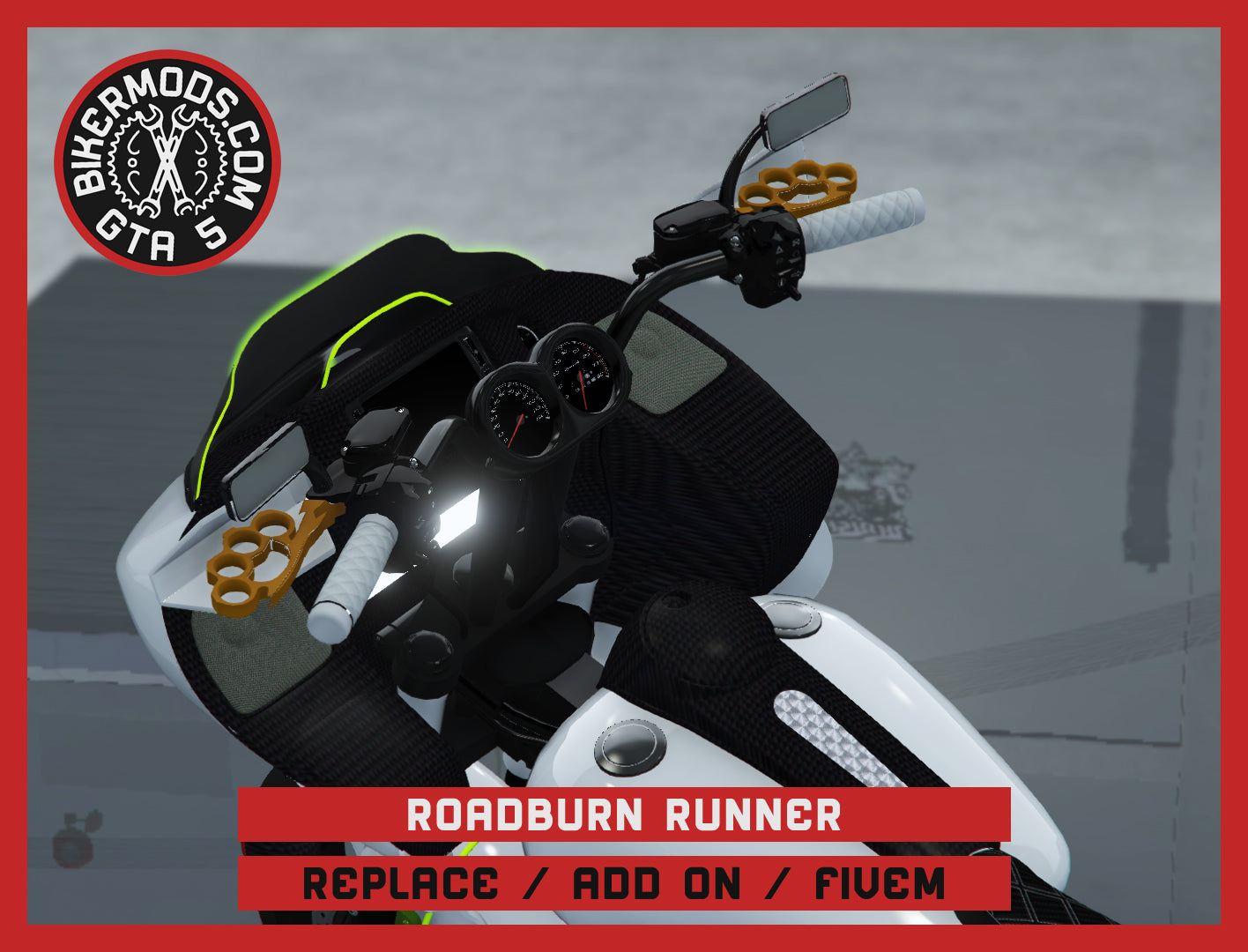 Roadburn Runner (Replace / Add On / FiveM) 302k Poly