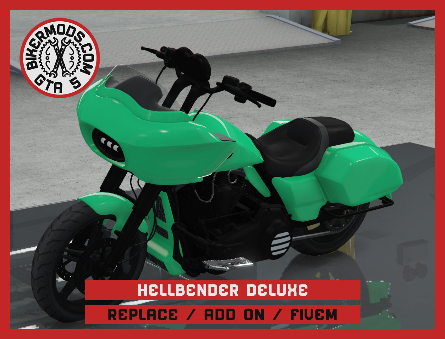 Hellbender Deluxe (Replace / Add On / FiveM) 319k Poly