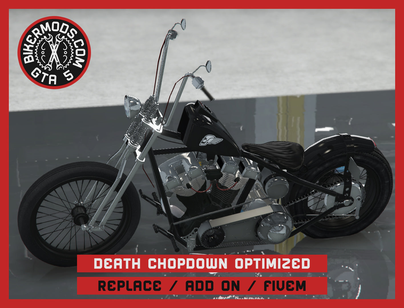 Custom Death Chopdown Optimized (Replace / Add On / FiveM) 241k Poly