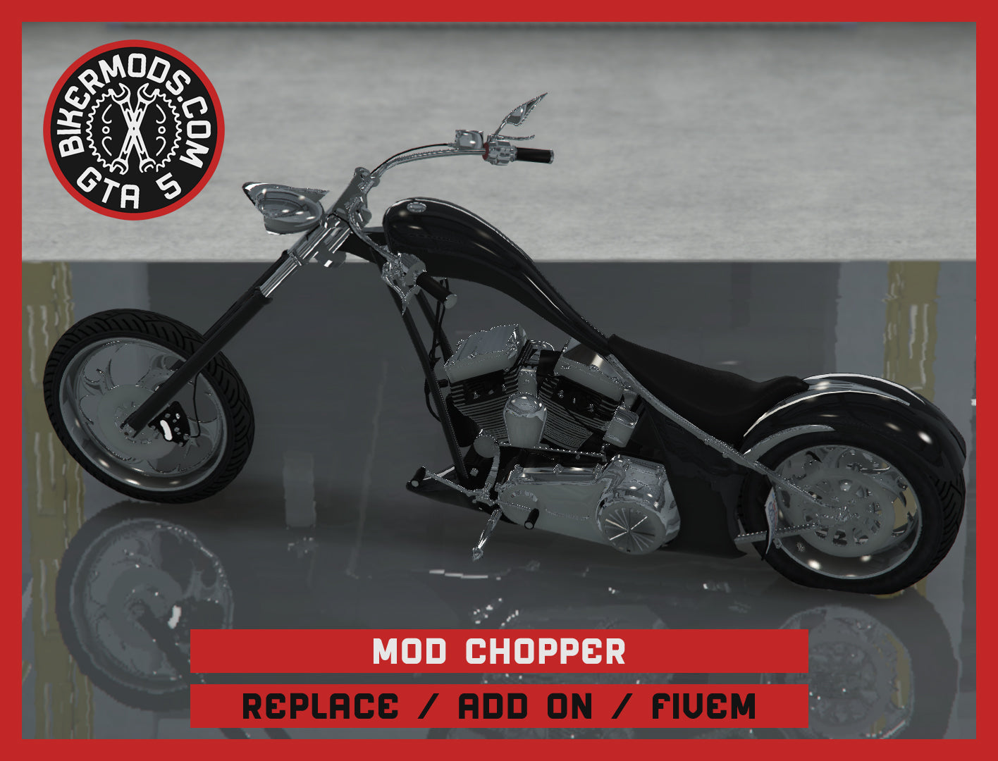 Mod Chopper (Replace / Add On / FiveM) 97k Poly