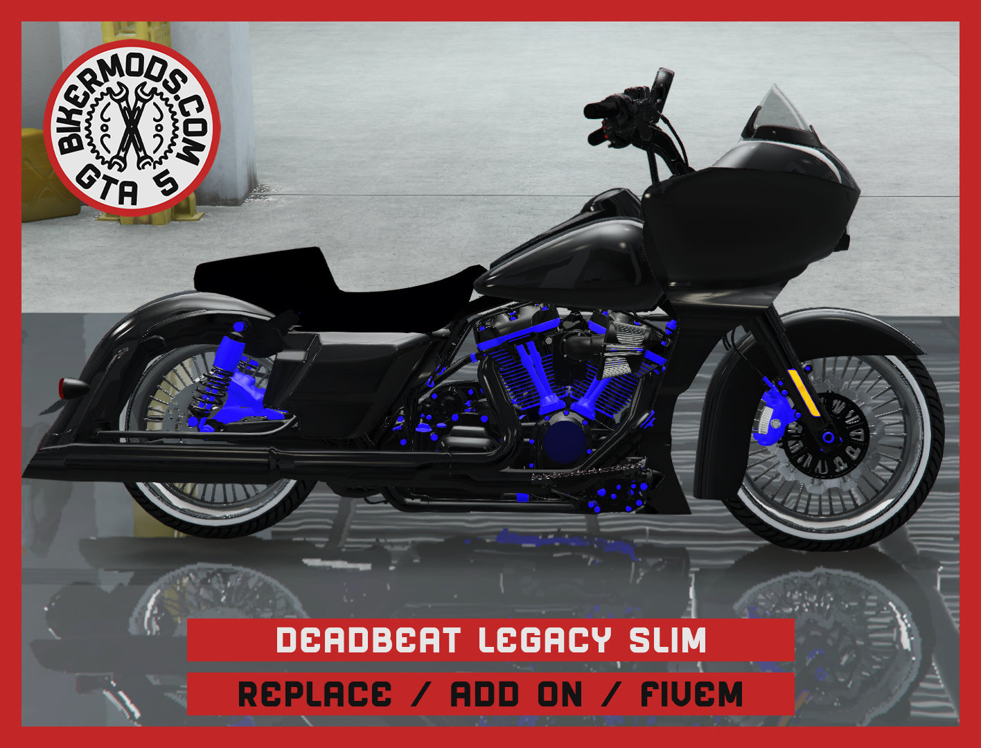Deadbeat Legacy Slim (Replace / Add On / FiveM) 424k Poly