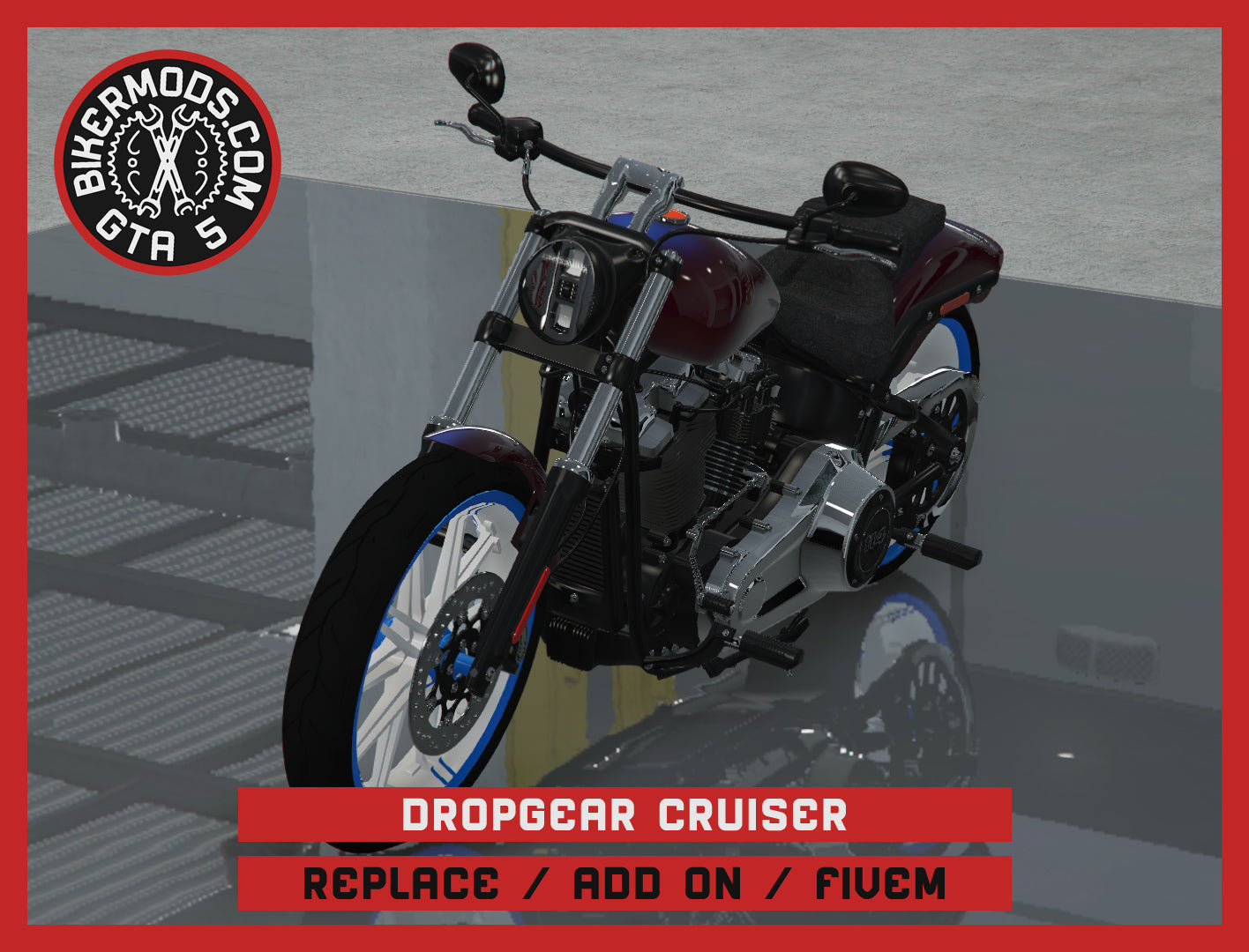 Dropgear Cruiser (Replace / Add On / FiveM) 289k Poly