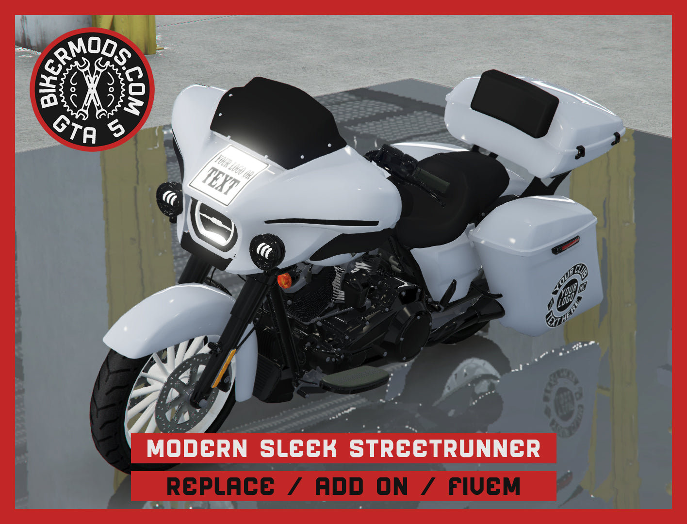 Modern Sleek Streetrunner Custom (Replace / Add On / FiveM) 227k Poly