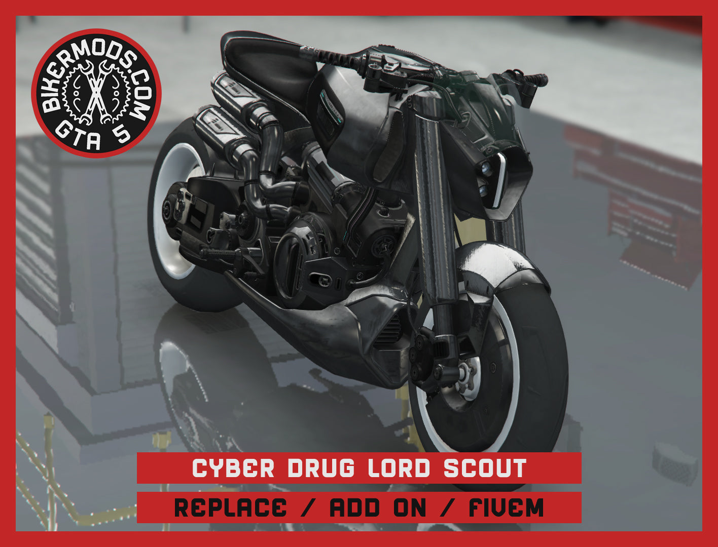 Cyber Drug Lords Scout (Replace / Add On / FiveM) 75k Poly