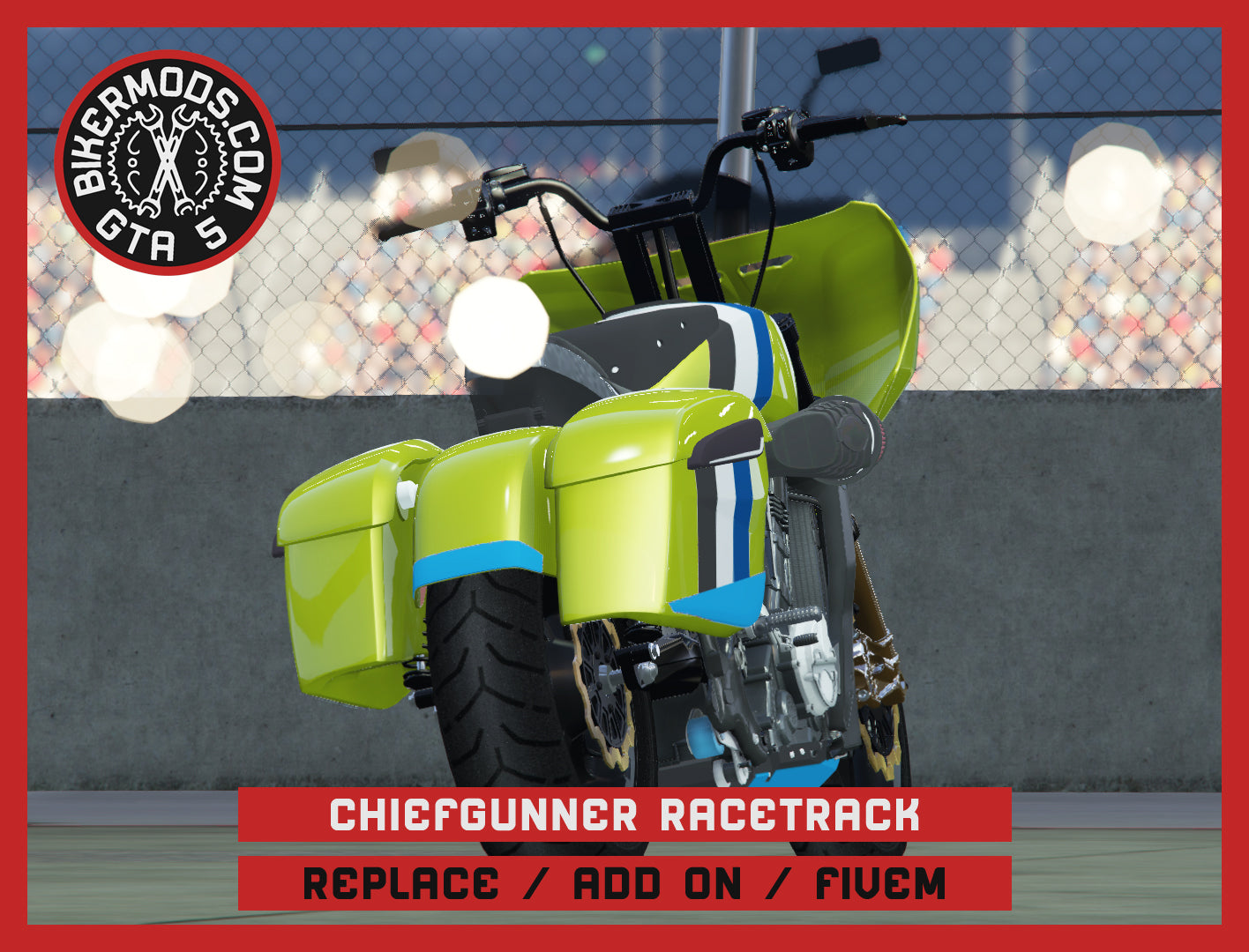 Chiefgunner Racetrack Edition (Replace / Add On / FiveM) 260k Poly