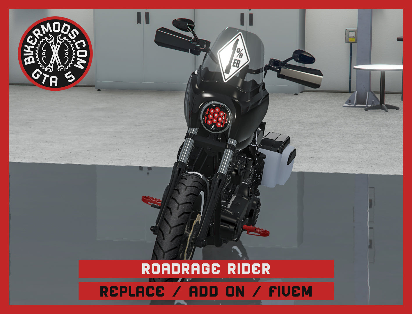 Roadrage Rider (Replace / Add On / FiveM) 375k Poly