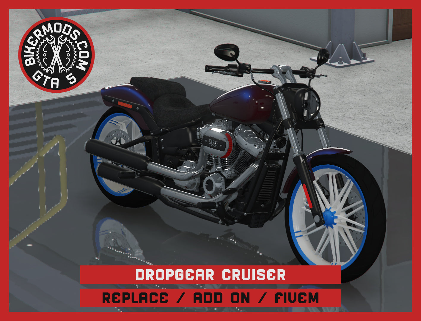 Dropgear Cruiser (Replace / Add On / FiveM) 289k Poly