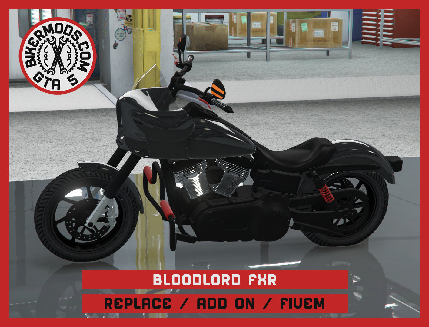 Bloodlord FXR (Replace / Add On / FiveM) 277k Poly
