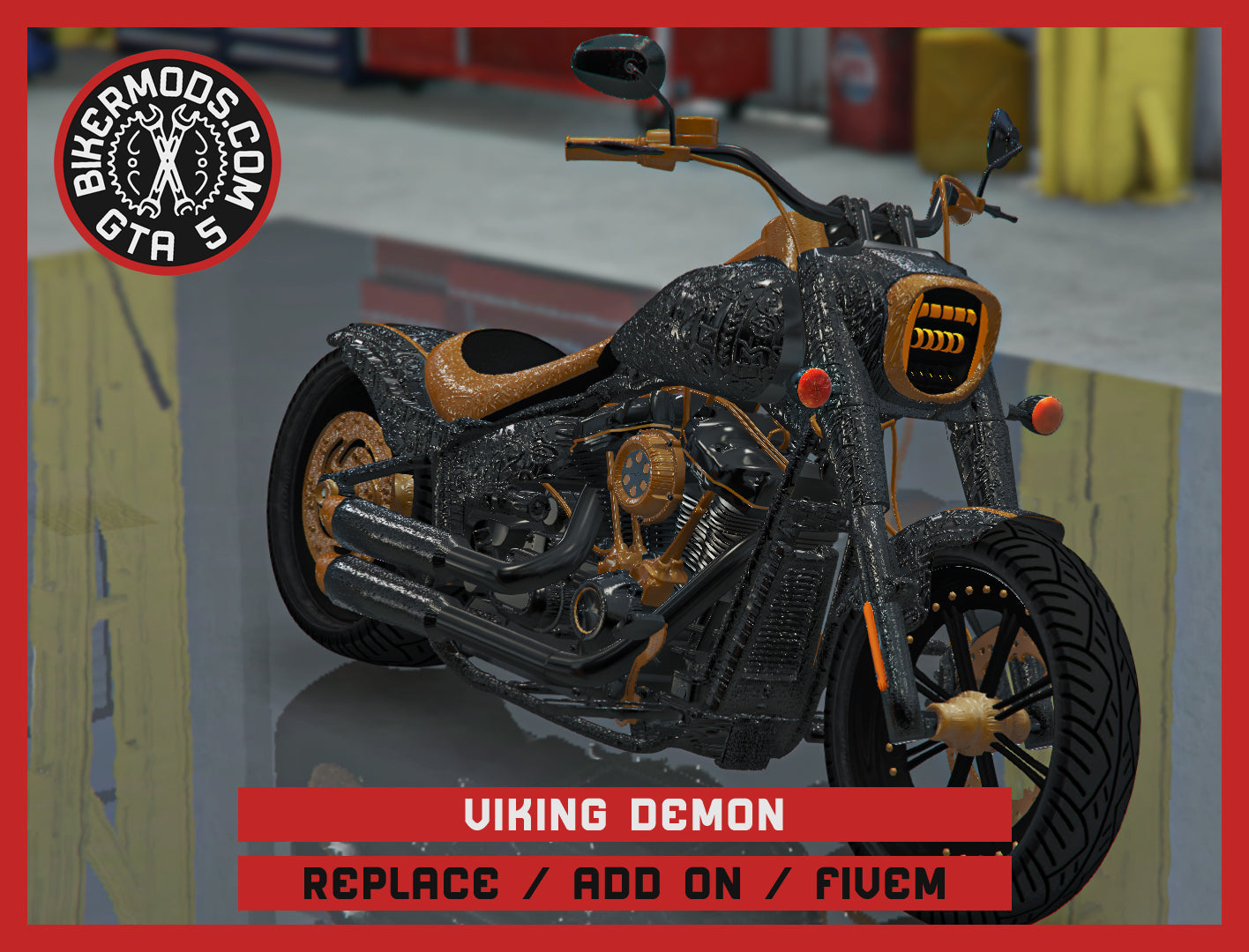 Viking Demon (Replace / Add On / FiveM) 236k Poly