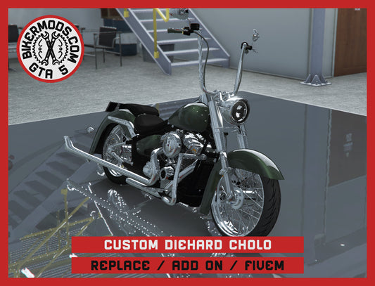 Custom Diehard Cholo (Replace / Add On / FiveM) 251k Poly