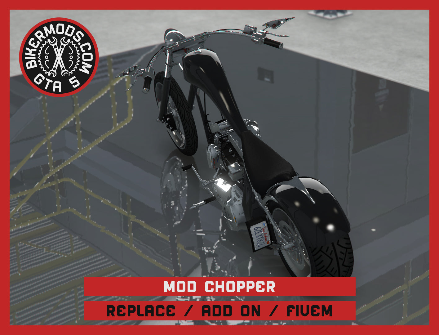 Mod Chopper (Replace / Add On / FiveM) 97k Poly