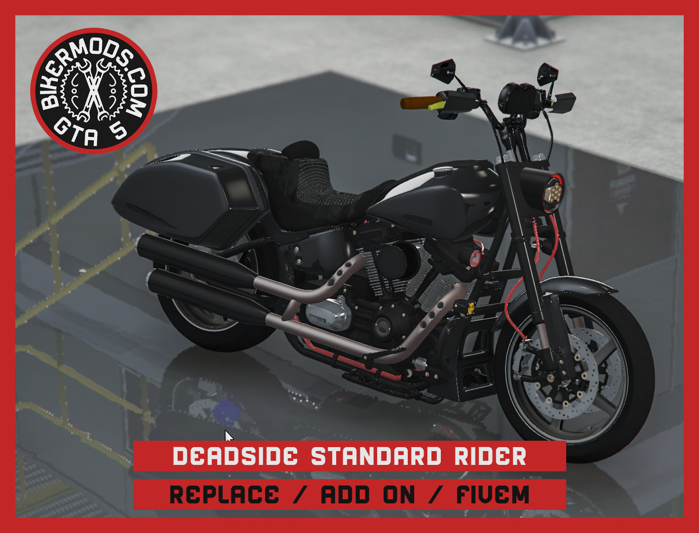 Deadside Standard Rider (Replace / Add On / FiveM) 371k Poly