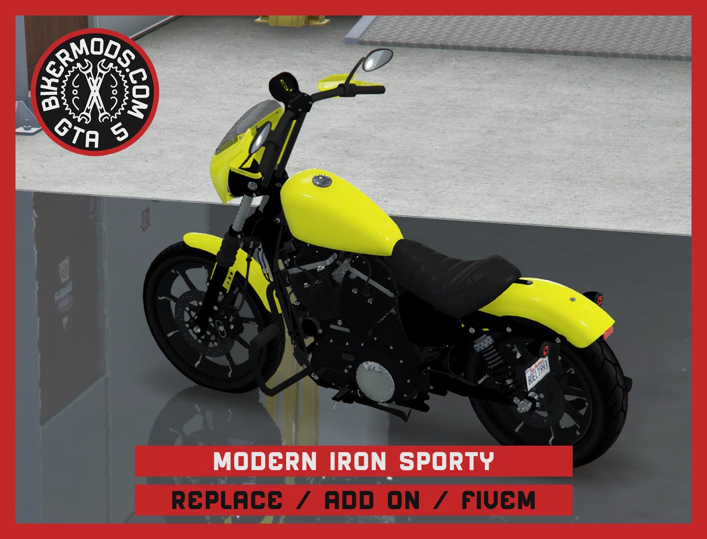 Modern Iron Sporty (Replace / Add On / FiveM) 180k Poly