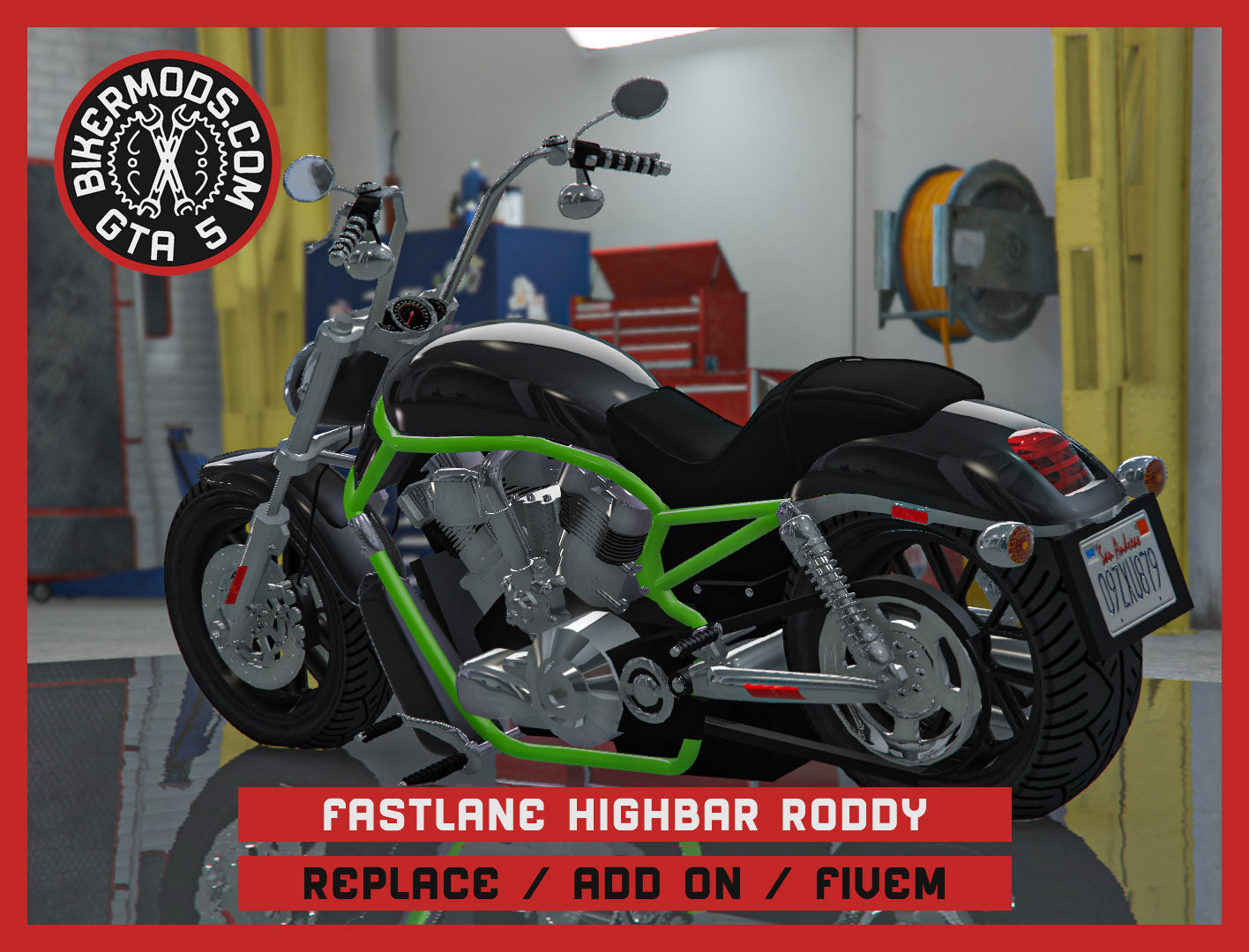 Fastlane Highbar Roddy (Replace / Add On / FiveM) 60k Poly