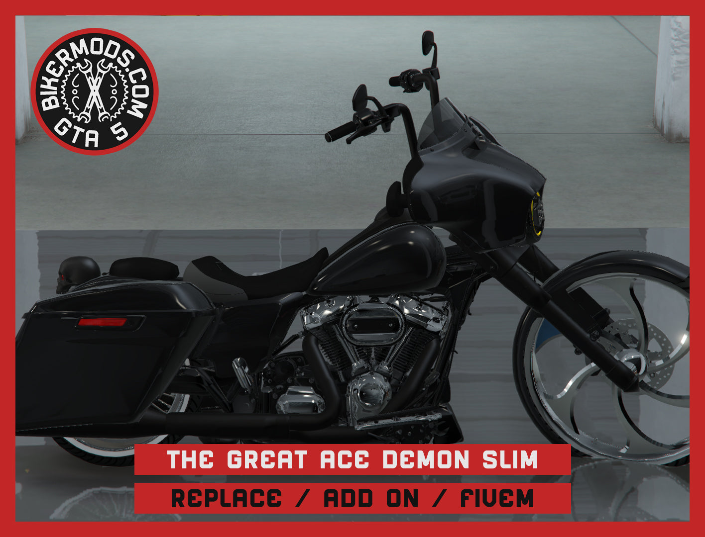 The Great Ace Demon Slim (Replace / Add On / FiveM) 146k Poly