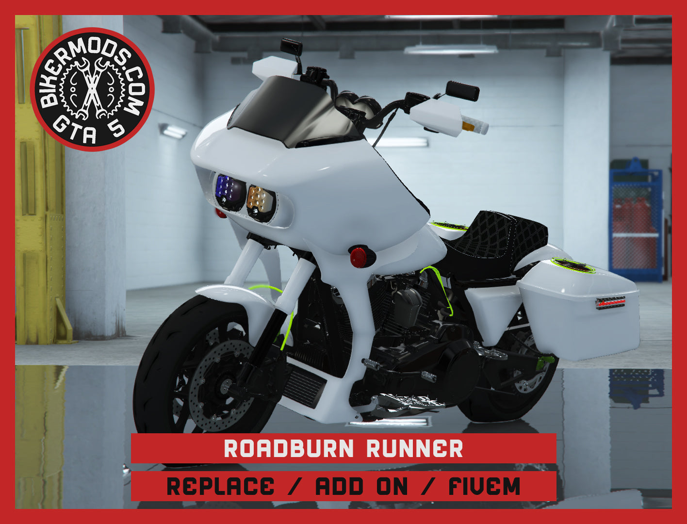 Roadburn Runner (Replace / Add On / FiveM) 302k Poly