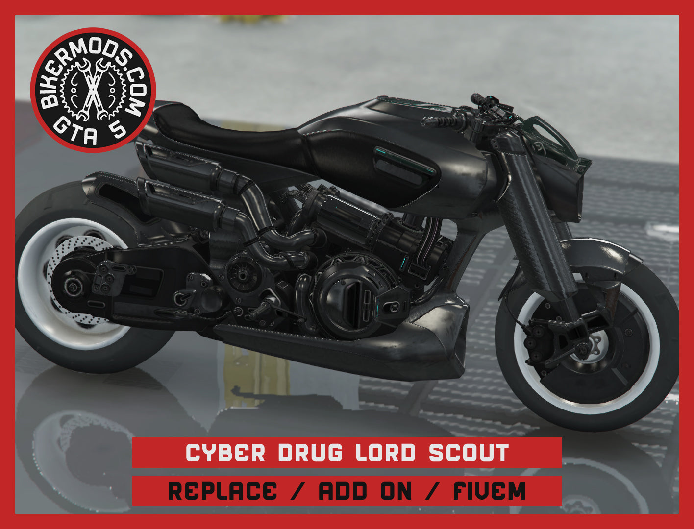 Cyber Drug Lords Scout (Replace / Add On / FiveM) 75k Poly