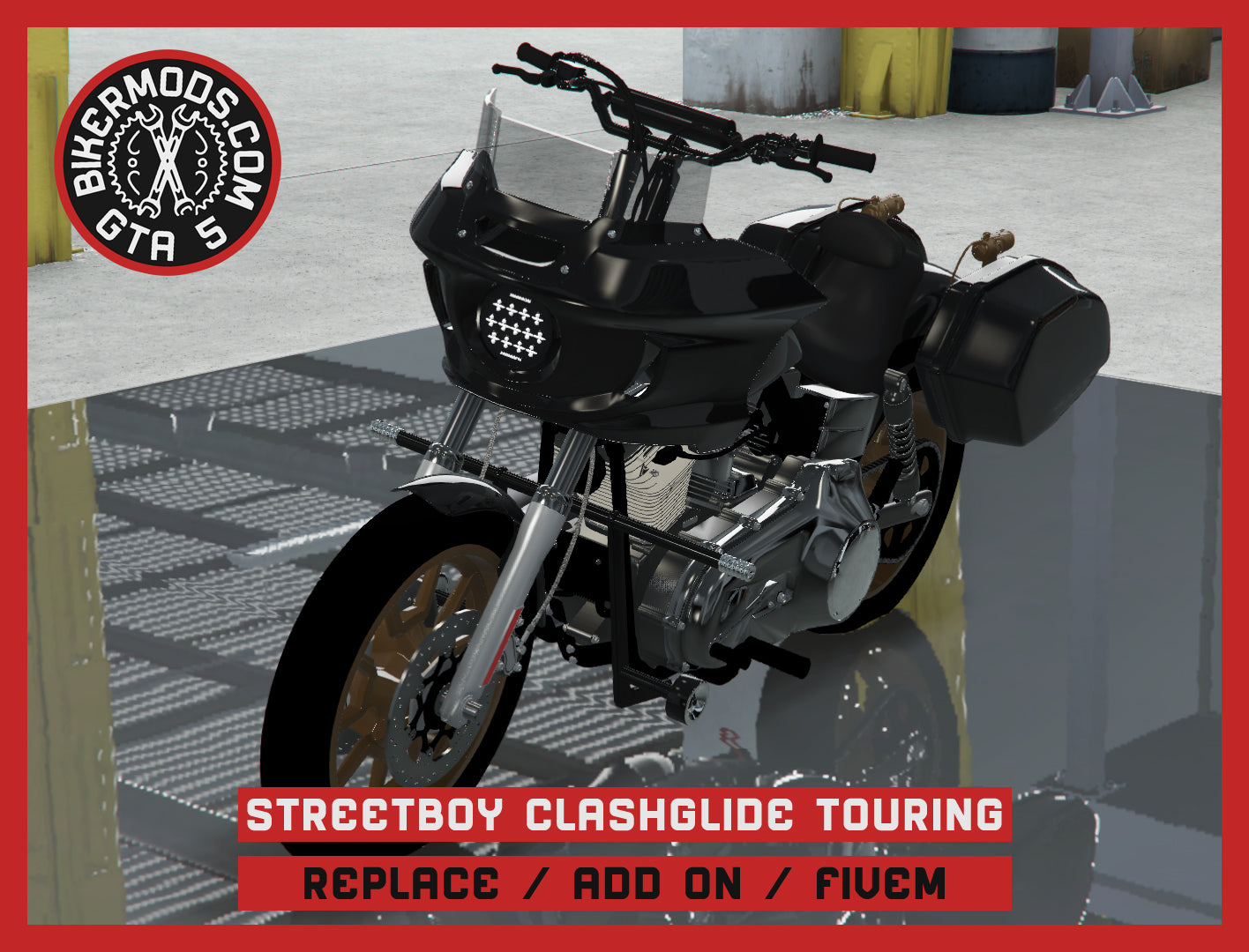 Streetboy Clashglide Touring Ultra (Replace / Add On / FiveM) 480k Poly