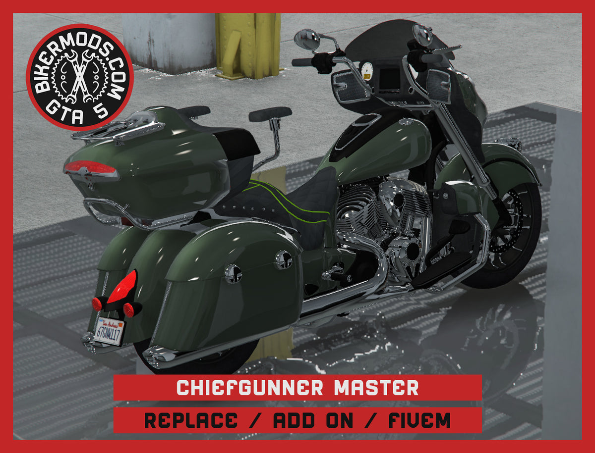 Chiefgunner Master (Replace / Add On / FiveM) 215k Poly