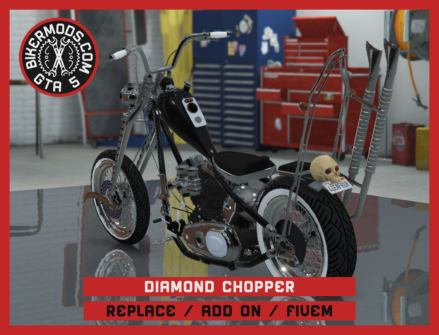 Diamond Chopper (Replace / Add On / FiveM) 215k Poly