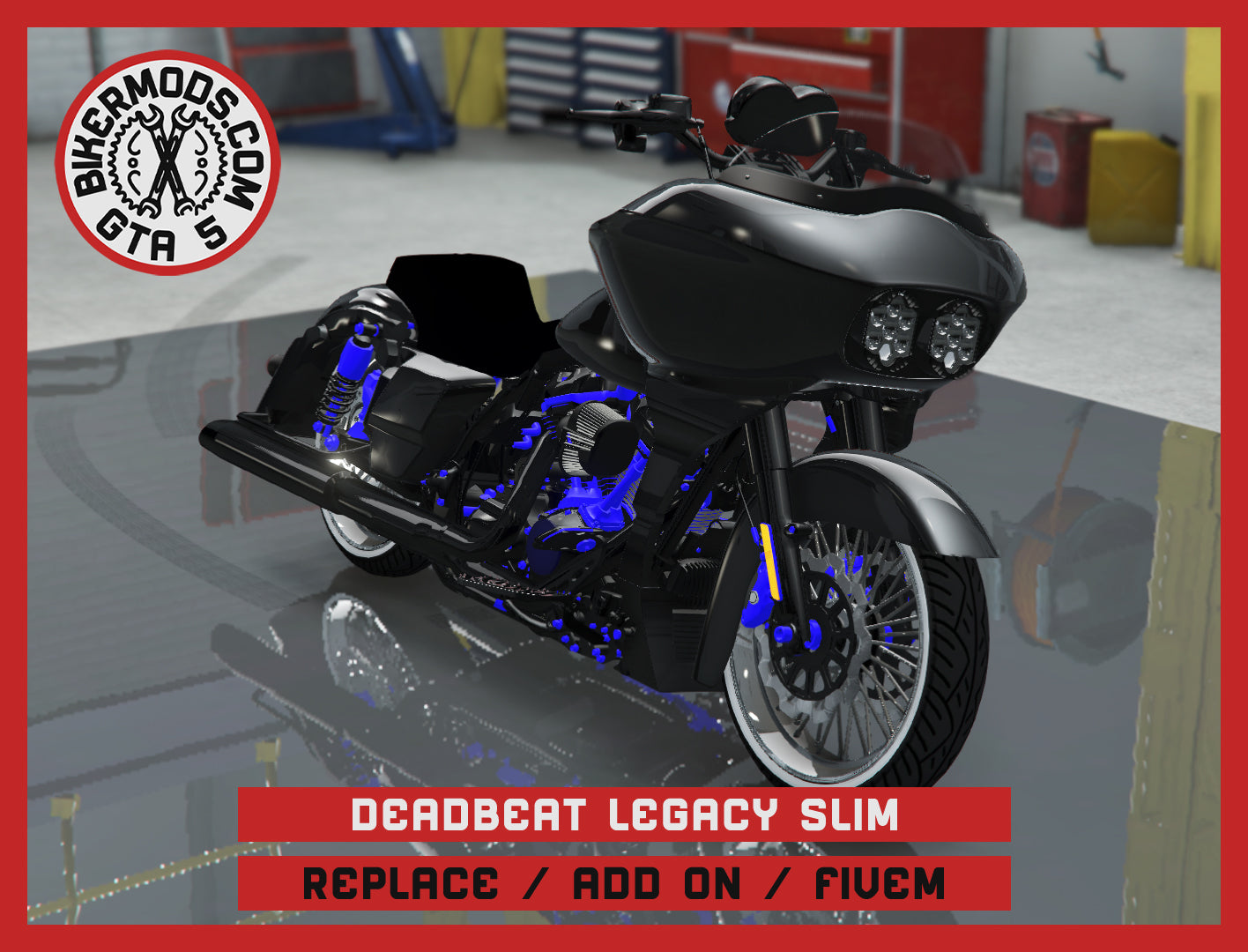 Deadbeat Legacy Slim (Replace / Add On / FiveM) 424k Poly