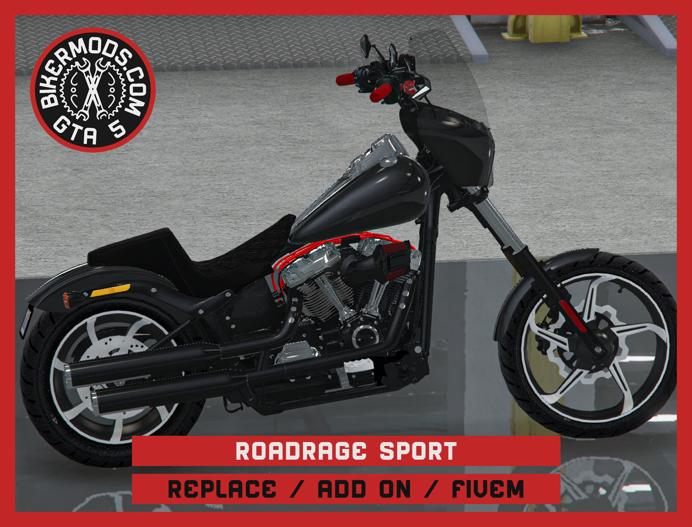 Roadrage Sport (Replace / Add On / FiveM) 307k Poly