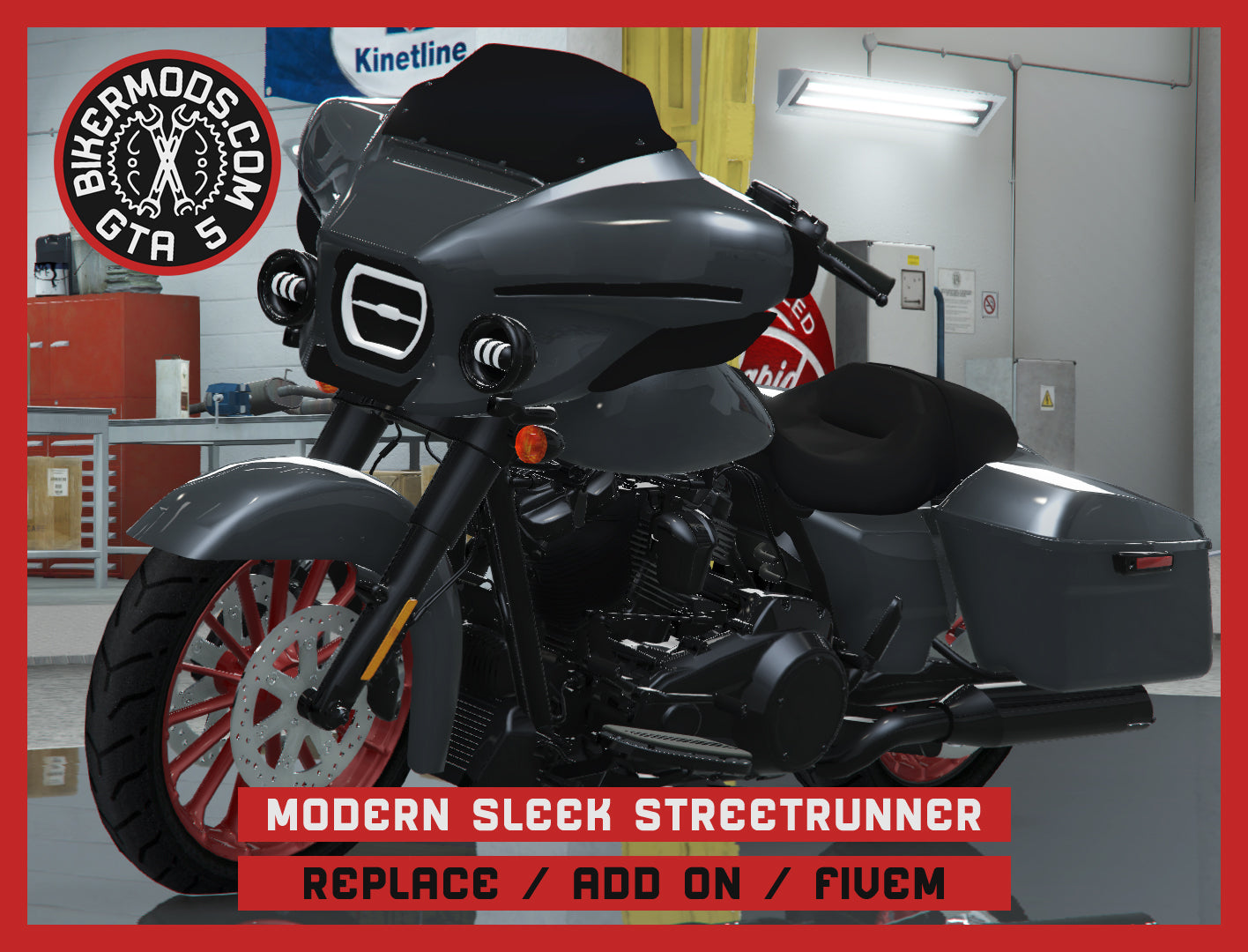 Modern Sleek Streetrunner (Replace / Add On / FiveM) 216k Poly