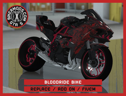 Bloodride Bike (Replace / Add On / FiveM) 199k Poly