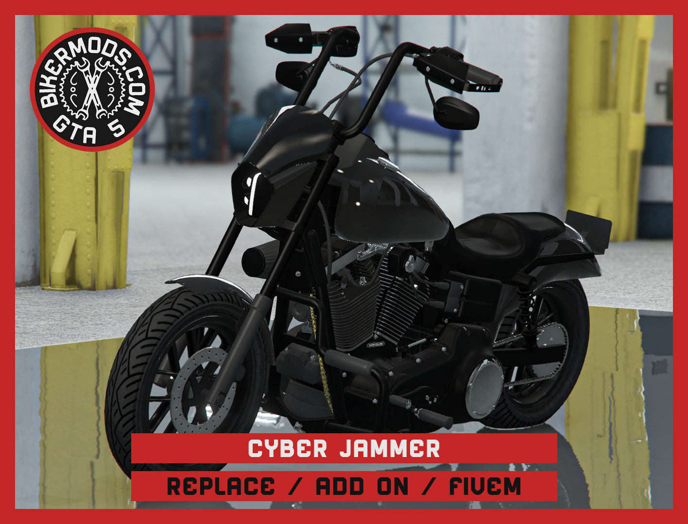 Cyber Demon Jammer (Replace / Add On / FiveM) 224k Poly