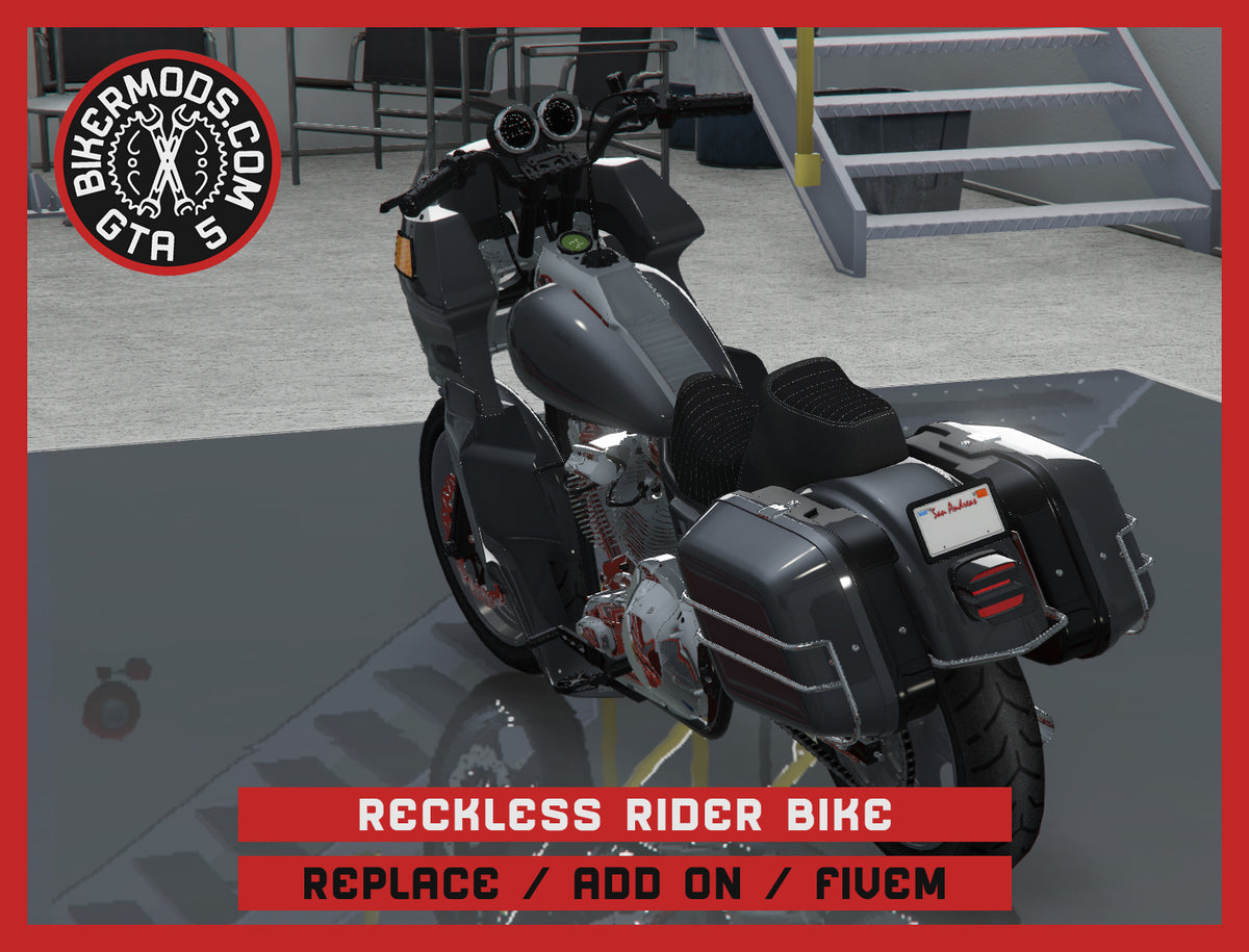 Reckless Rider Bike (Replace / Add On / FiveM) 340k Poly