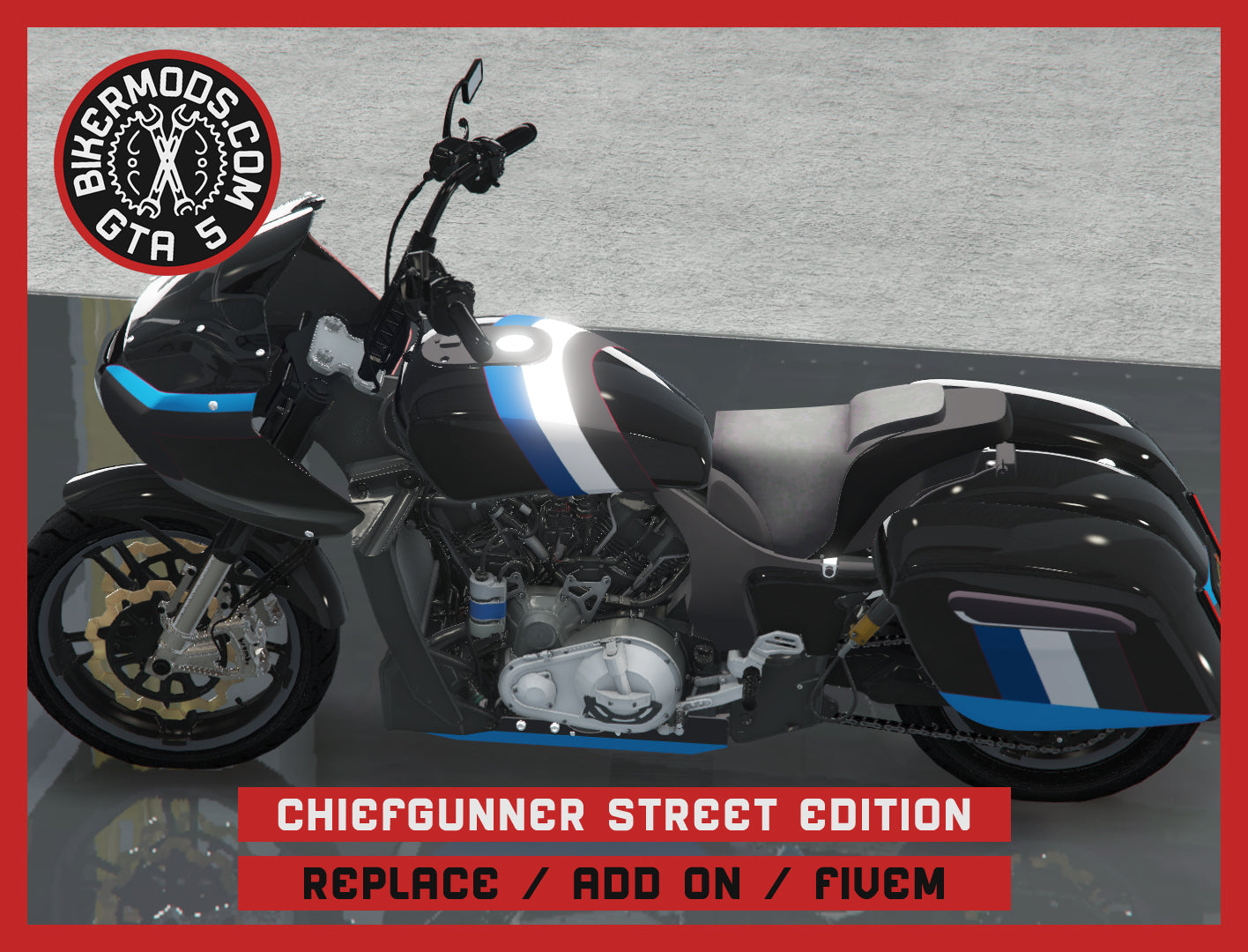 Chiefgunner Street Edition (Replace / Add On / FiveM) 284k Poly