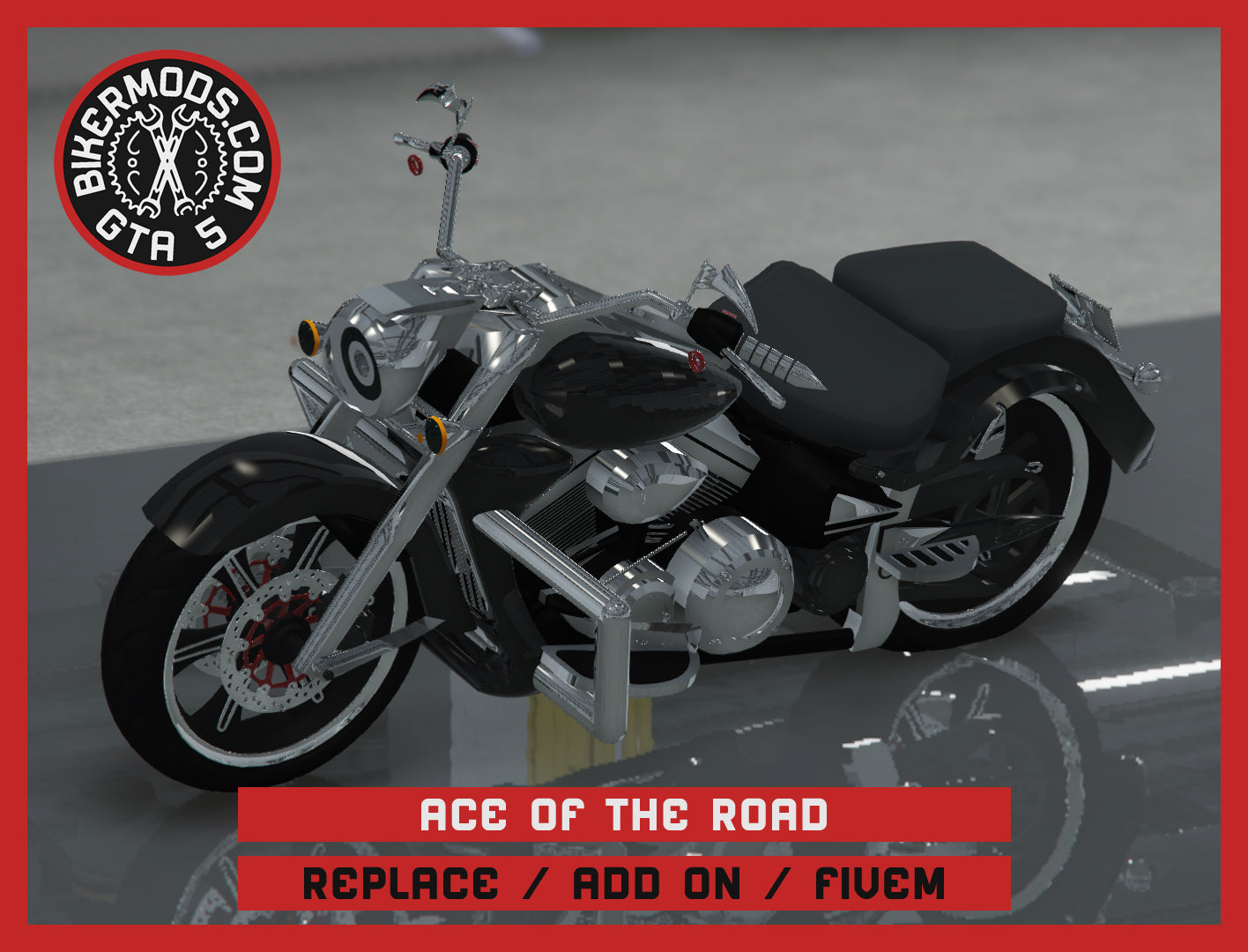 Ace of the Road (Replace / Add On / FiveM) 374k Poly