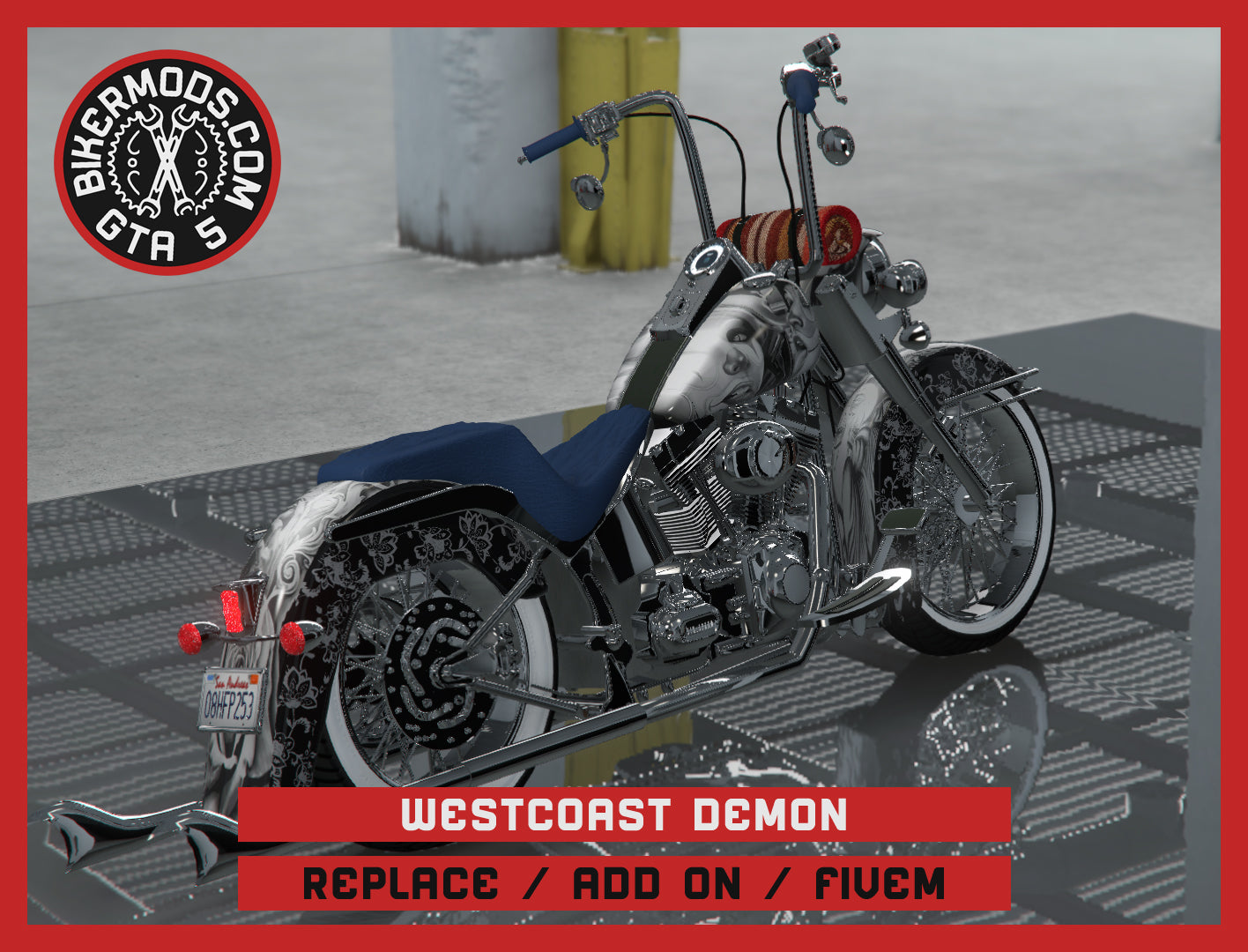 Westcoast Demon (Replace / Add On / FiveM) 172k Poly